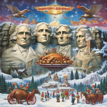 Mount Rushmore Christmas