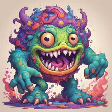 The Funny Glob Monster