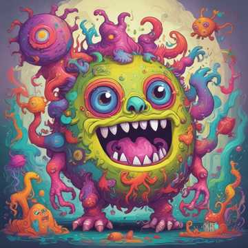 The Funny Glob Monster