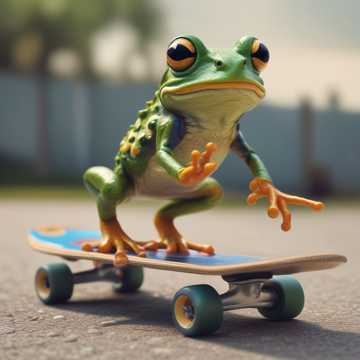 Froggy on Wheels