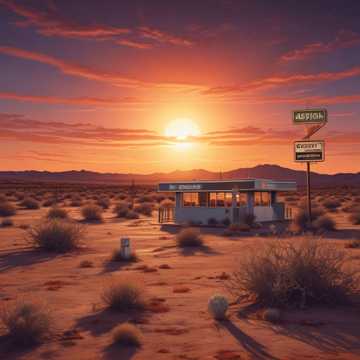 Lost on a Desert Drive