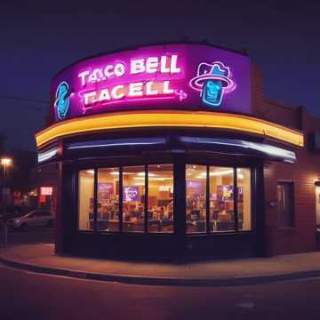 Night at Taco Bell