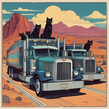 Black Cats on I-15