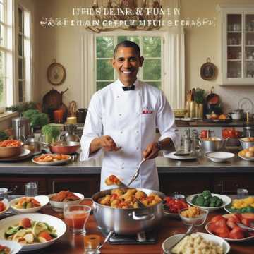 Obama Raps for His Dinner