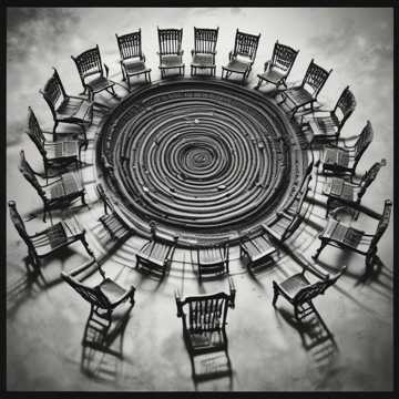 Chaises en Spiral