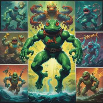 Frogman The hero