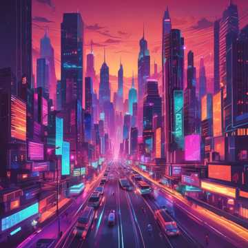 Neon Skyline Nights