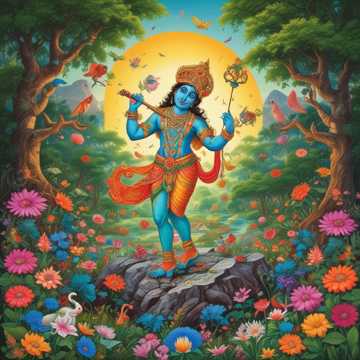 Krishna a rahe