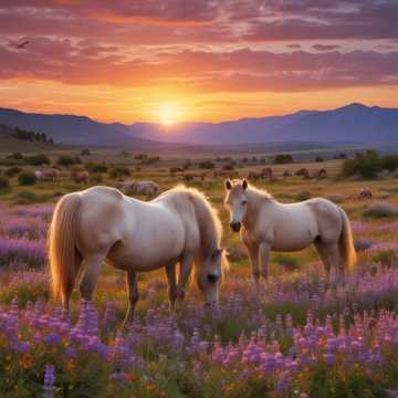 Love, Horses, and Flowers