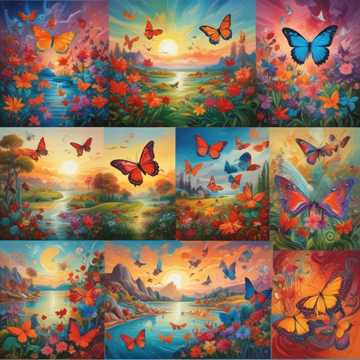 Butterflies in Summertime