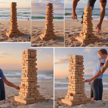 Jenga Tower of Life