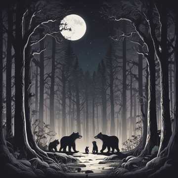 Bear Brotherhood in the Night