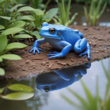 Der Frosch und sein Hut