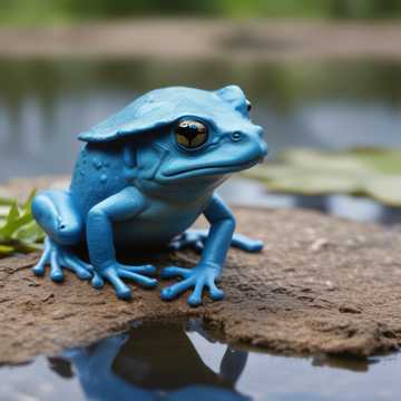 Der Frosch und sein Hut