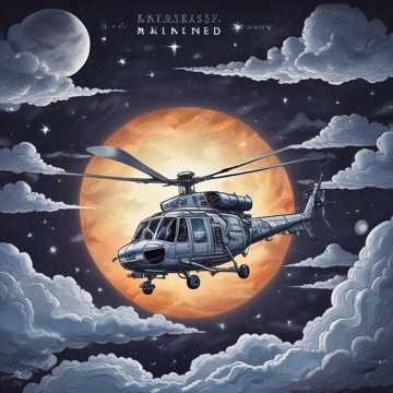 Silver Helicopter