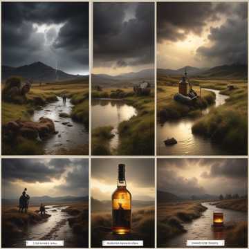 Whisky and Rain in Scotland