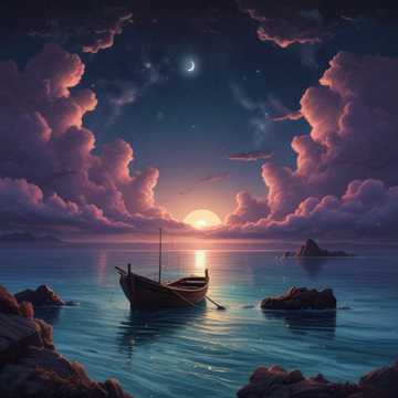 Night at sea