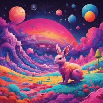 Little Space Bunni Streamer