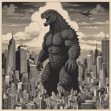 Godzilla in Tokyo