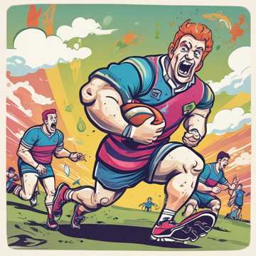 Prutt spelar rugby