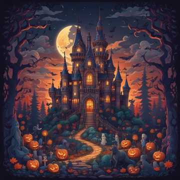 Pixel Game Halloween