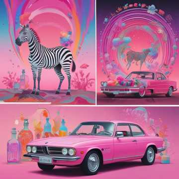 The Pink Zebra Queen