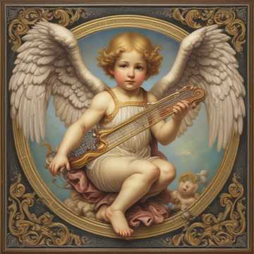 pole dancing cherub