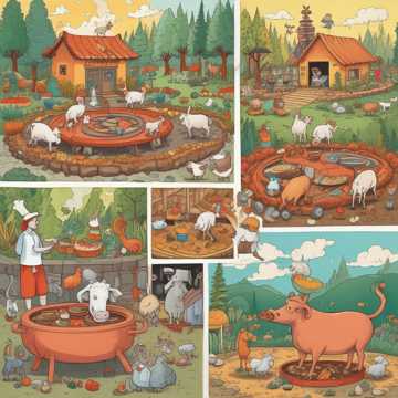 Farm Animals Feast