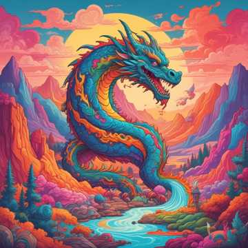 Candyland Dragon