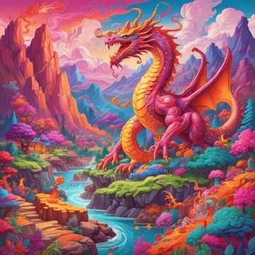 Candyland Dragon