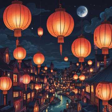 Lanterns in the Dark