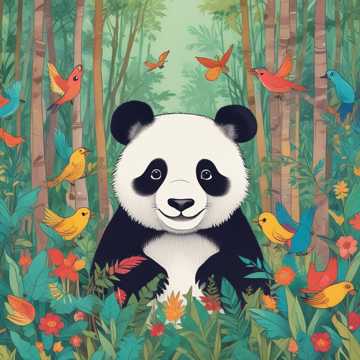 Le Panda Heureux