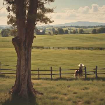 Sweet Tea and Cows