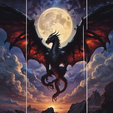 Astral Dragons Flight