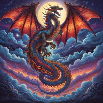 Astral Dragons Flight