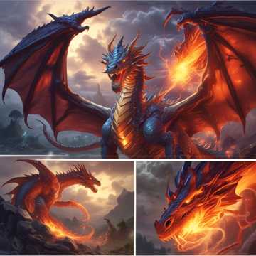 Astral Dragons Flight