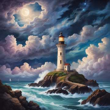 lighthouse by shaila 