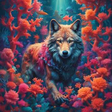 Wolf Under the Sea