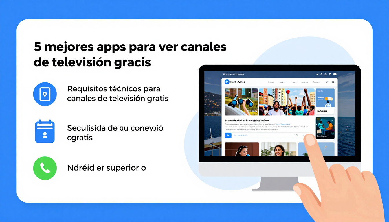Requisitos t&eacute;cnicos para disfrutar de canales de televisi&oacute;n gratis en tu dispositivo