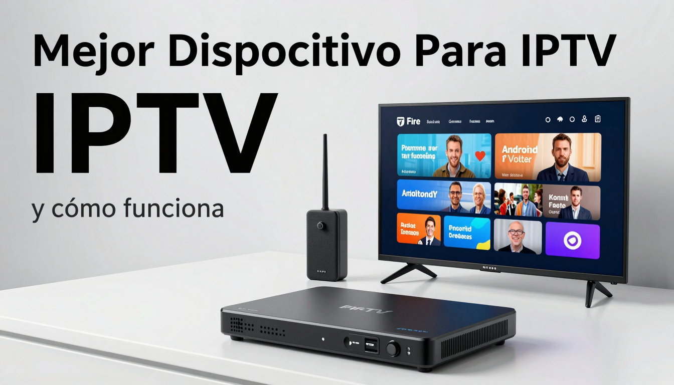 Qu&eacute; es un dispositivo para IPTV y c&oacute;mo funciona