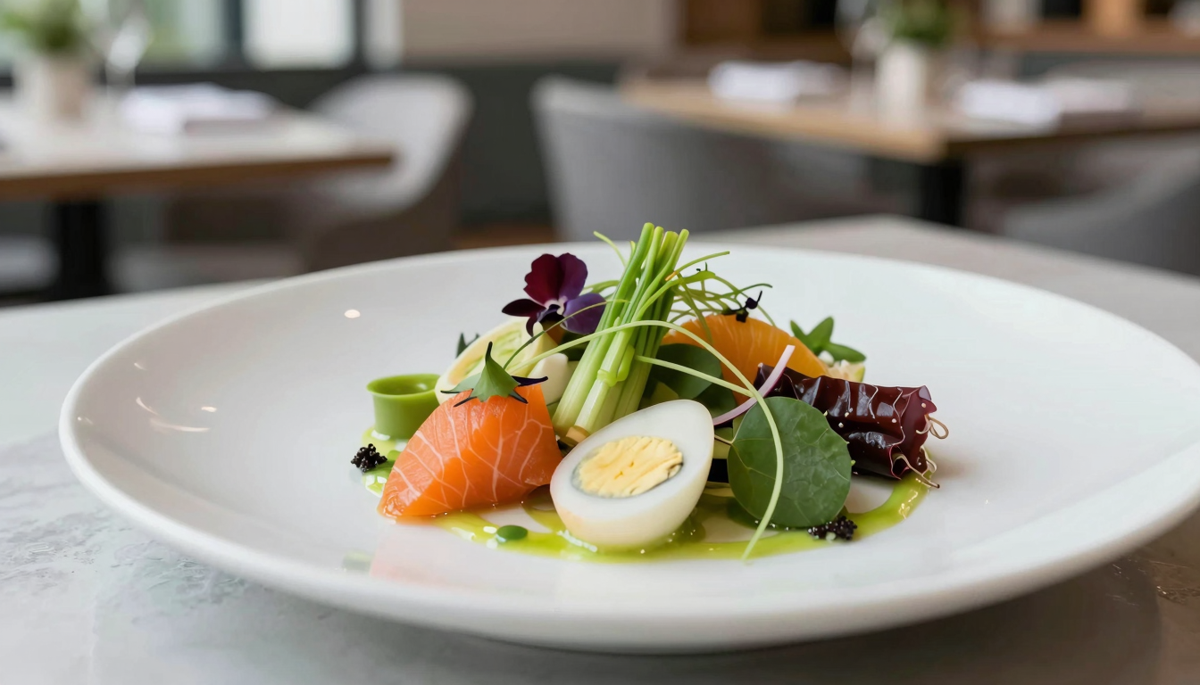플레이팅의 예술: 2026년, 식재료의 스토리를 담아내는 시각적 미식 경험 디자인
