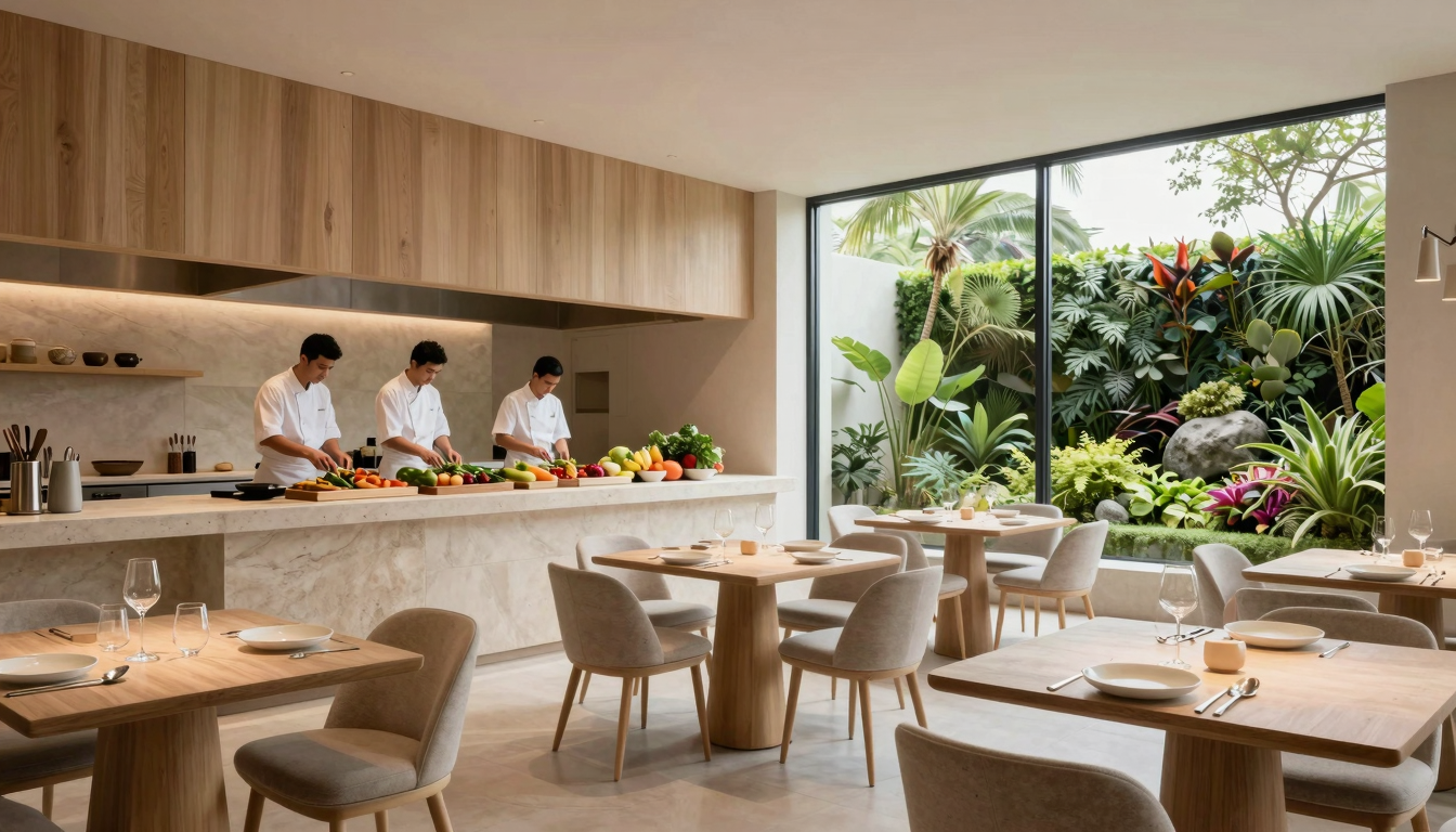 미식 공간 창조의 정수: 2026년, 식재료 본연의 가치를 극대화하는 공간 디자인의 비밀