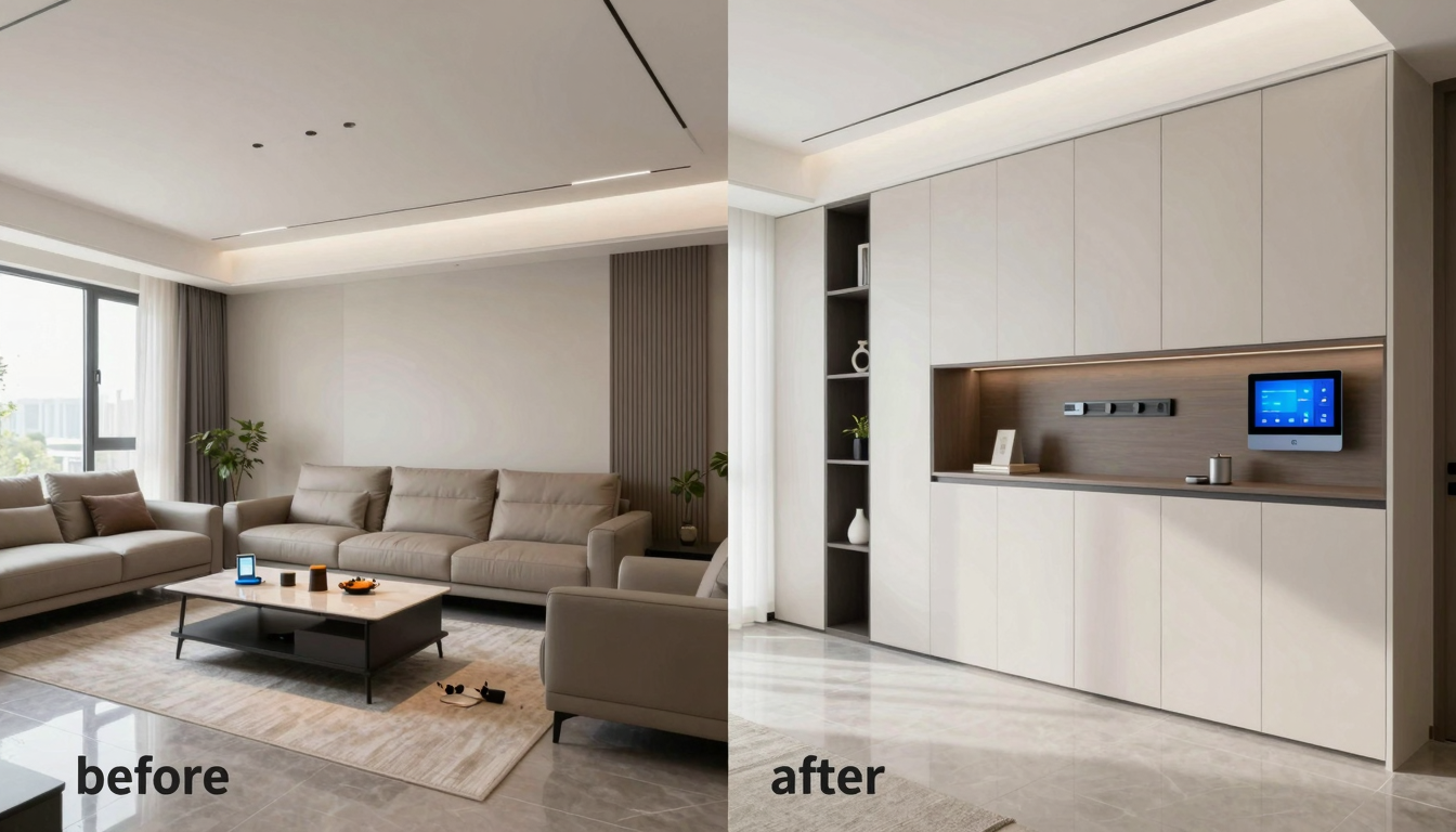 최적의 공간 효율을 위한 맞춤 설계! 공간 디자이너가 공개하는 스마트 홈 인테리어 before & after 성공 사례