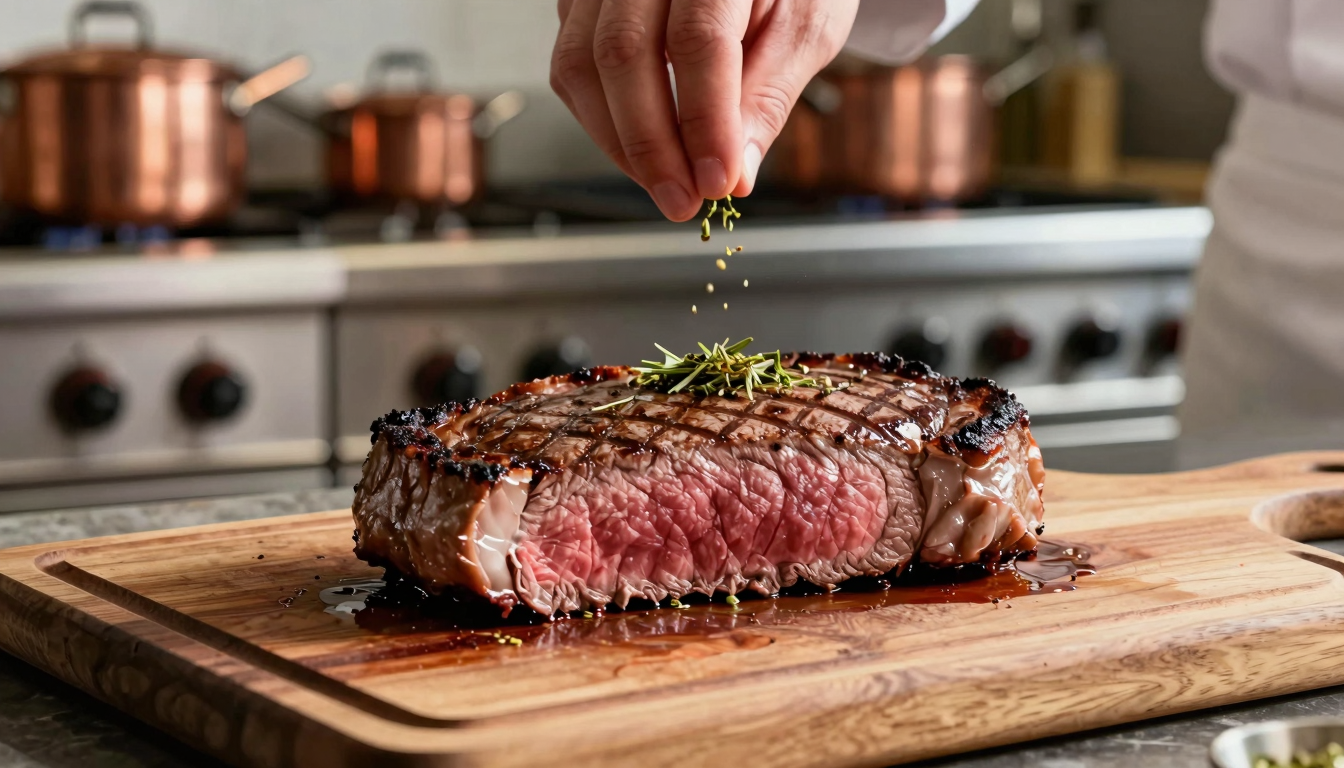 온도계 없는 완벽한 스테이크: 30년 경력 셰프가 알려주는 섬세한 불 조절의 비밀