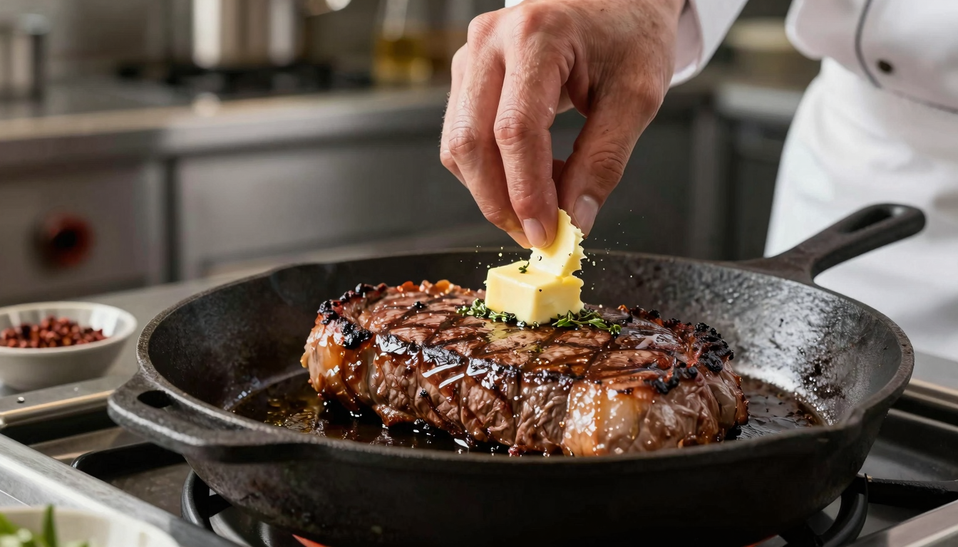 온도계 없는 완벽한 스테이크: 30년 경력 셰프가 알려주는 섬세한 불 조절의 비밀
