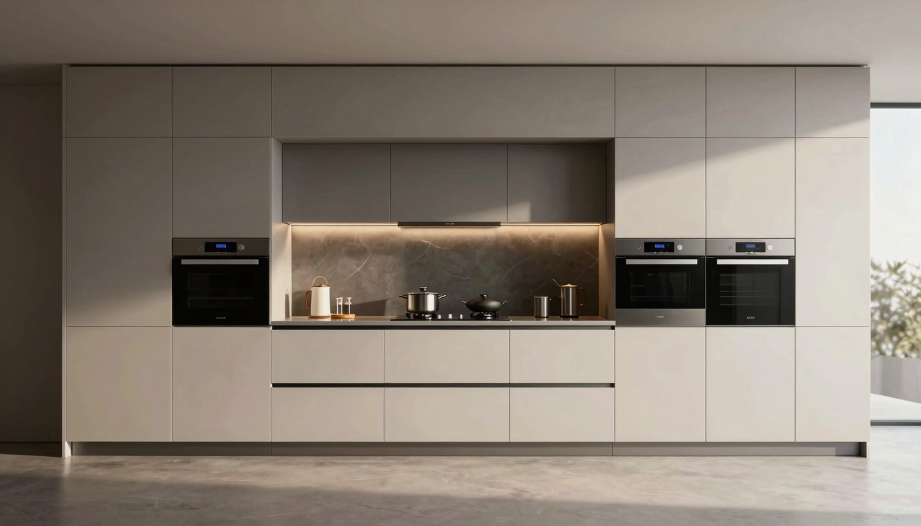 미래형 스마트 키친, 공간 효율 극대화하는 3가지 디자인 비밀: 숨겨진 수납 공간부터 다용도 가구 활용까지