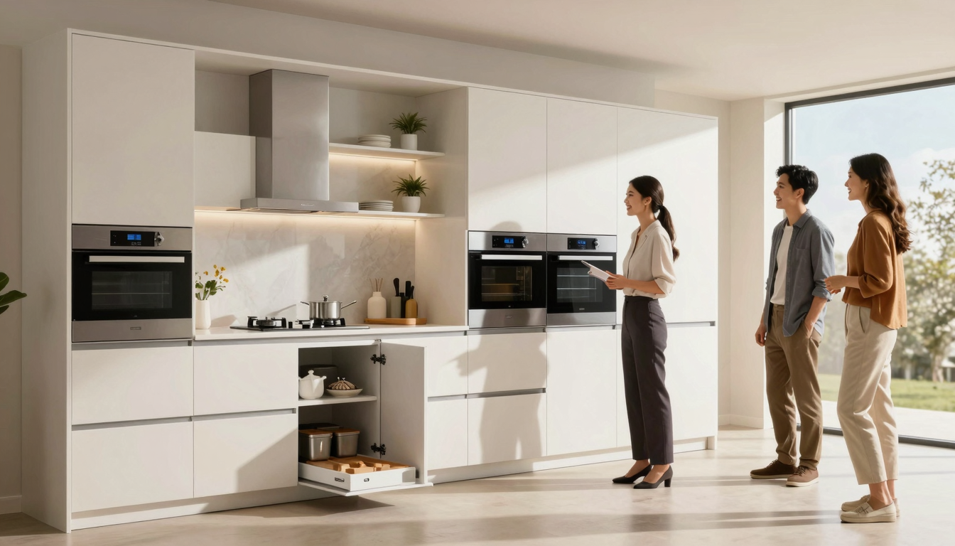 2026년, 공간 디자이너가 제안하는 미래형 스마트 키친: 효율적인 수납과 동선으로 완성하는 꿈의 주방