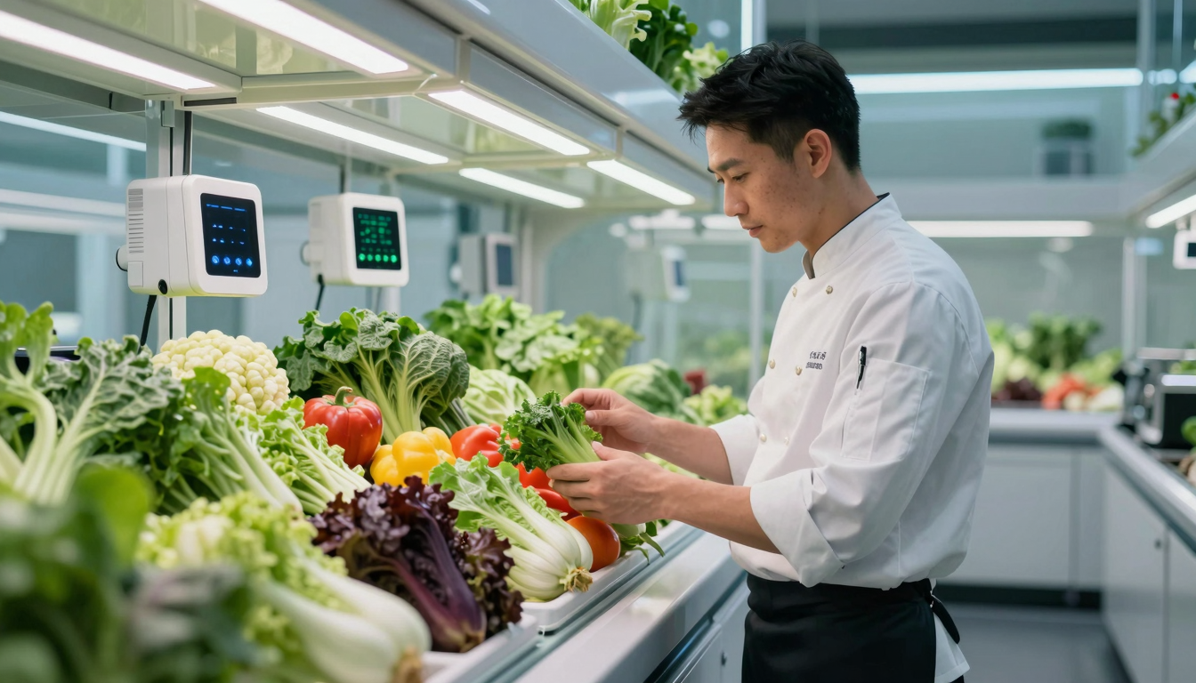 2026년 스마트팜 키친: 셰프의 레시피를 넘어, 식재료 본연의 맛을 살리는 온도와 시간의 비밀