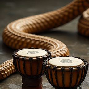 Coiled Darbuka