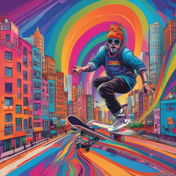 Psychedelic Skate